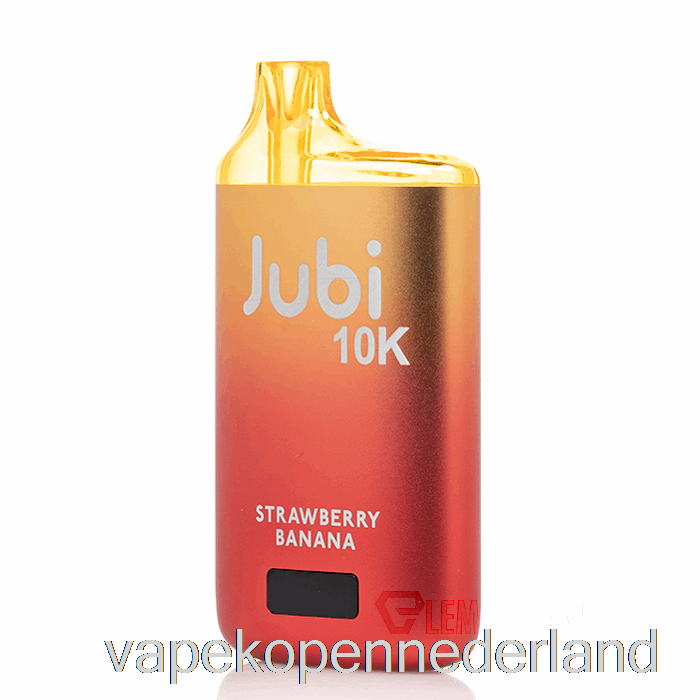 Elektronische Sigaret Vape Jubi Bar 10000 Wegwerp Aardbeibanaan